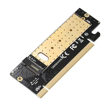 

M.2 NVMe M2 to PCIE 3.0 X16 SSD Adapter Controller Card M Key Interface Support PCI Express 3.0x16 SSD Disk