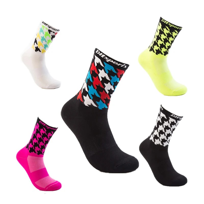 Летние мужские велосипедные спортивные носки для езды на велосипеде дышащие