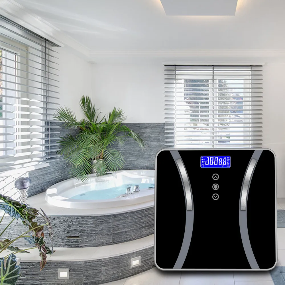 Прямая поставка, точная шкала жира для ванной комнаты, дисплей, семь Ttems данных, 180 кг/400 фунтов, аксессуары, распродажа, продукт