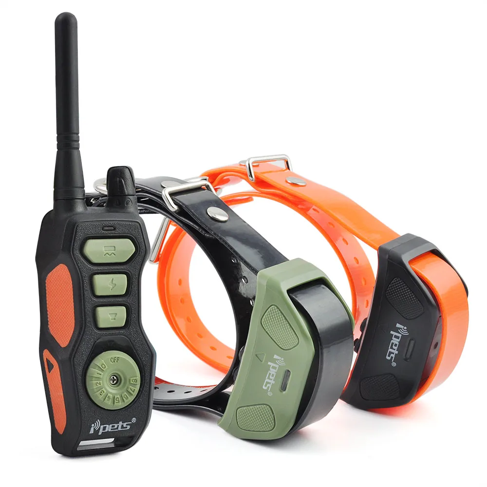 Ipets 618-2 800M Dog Training shock collar Remote Waterproof and Rechargeable Collar | Дом и сад