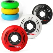 Slalom – roues de patins en ligne pour SEBA HV, jaune, vert, bleu, rouge, blanc, 80mm, 76mm, 72mm, 85A, 90A, 4 pièces/lot