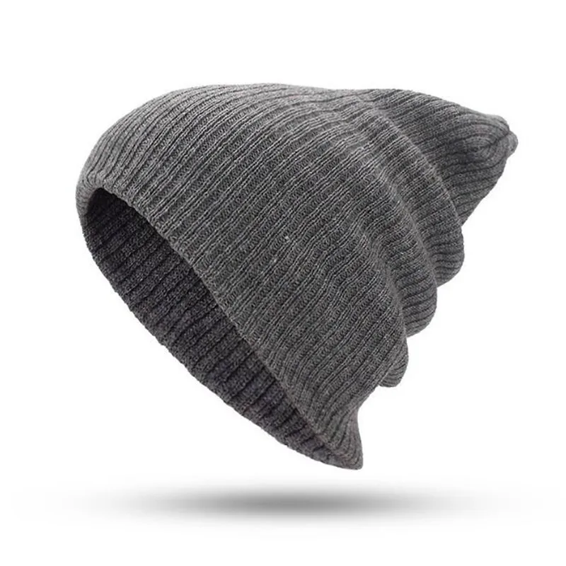 

Classic Women Beanies Hat Men Knitted Hats Female Skullies 2019 Warm Winter Beanie Men Slouchy Cap Beanies Caps Male