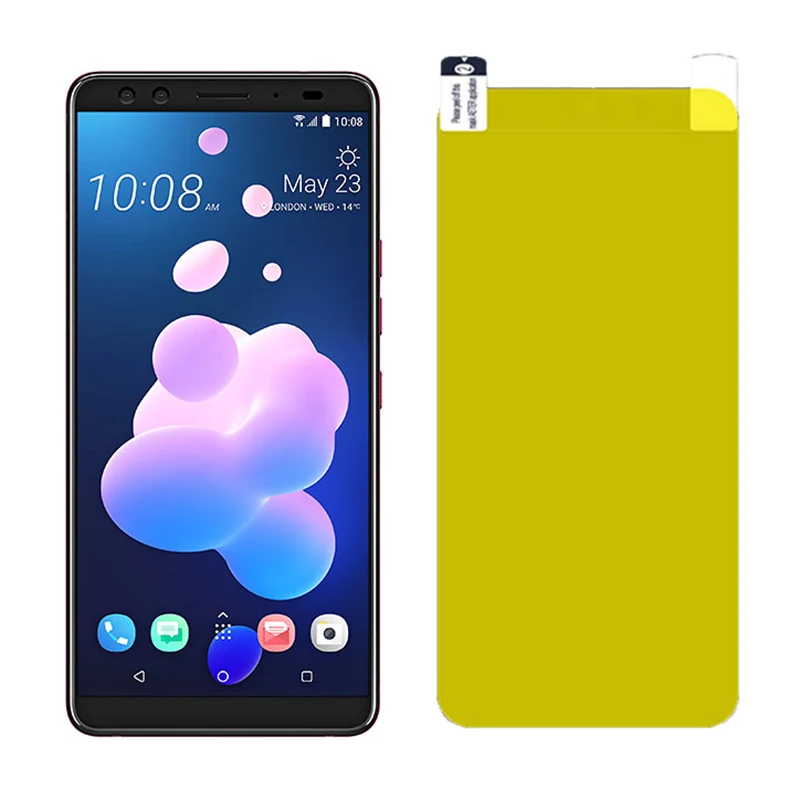 Мягкая защитная пленка из ТПУ на весь экран для HTC U12 Plus Защитная U12Plus + Прозрачная