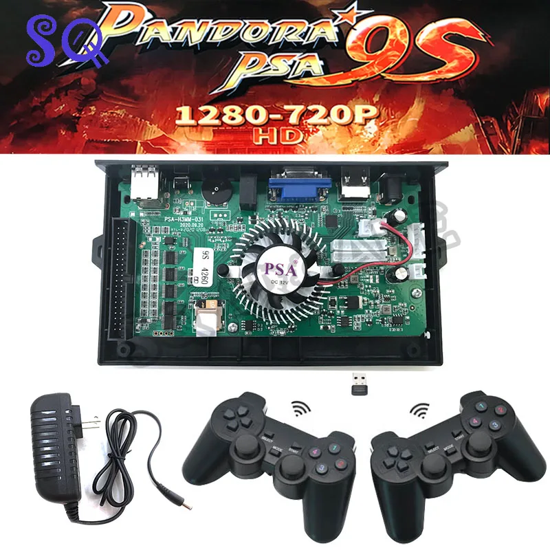4260 в 1 системная плата Pandora's 9S семейная версия 16 * 3d с 3 4 игроками Поддержка