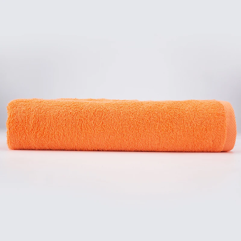 Pure cotton bath towel thick soft and absorbent 70*140cm