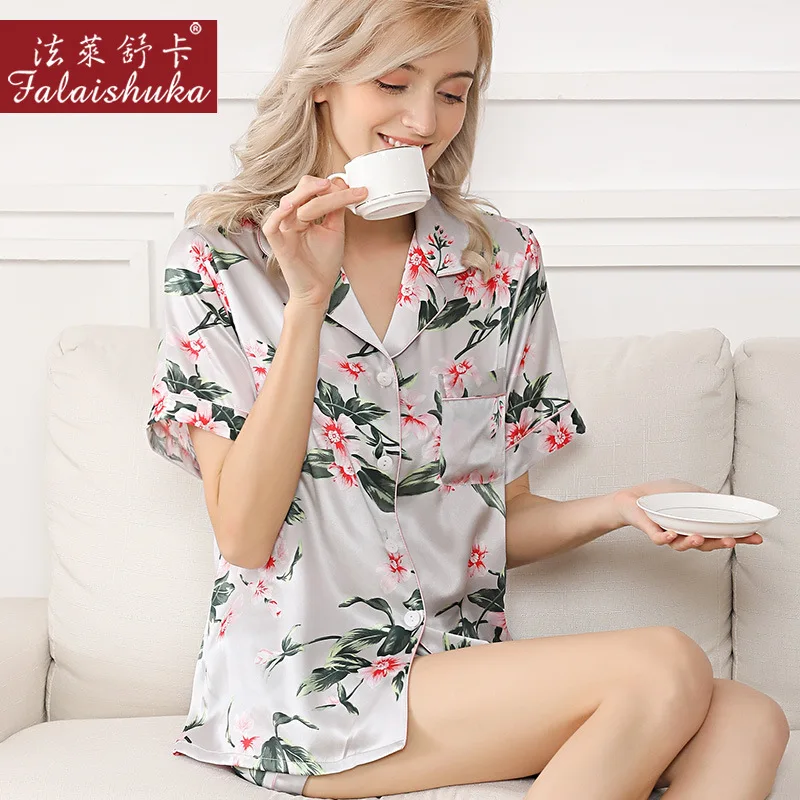 natural silk women pajamas sets New 