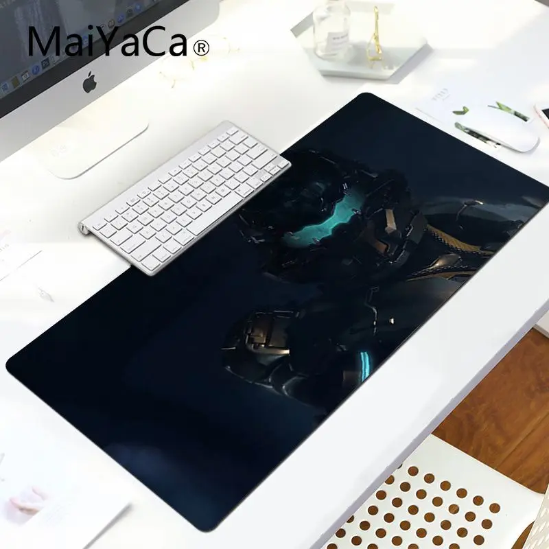 LockEdge 30X90cm MaiYaCa Забавный игровой Halo 5 стражи для ноутбука Игровые мыши коврик для мыши Большой Коврик Для Мыши Компьютерный коврик для ПК - Цвет: LockEdge 30X90cm