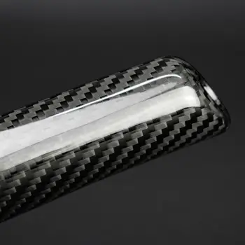 

Knob Handbrake Cover Cover Decoration Carbon Fiber 1pcs Stickers High Quality