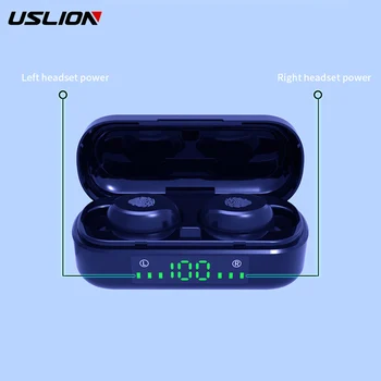 Bluetoothヘッドフォンワイヤレス防水ネックバンドイヤホンをキャンセルステレオスポーツヘッドセット