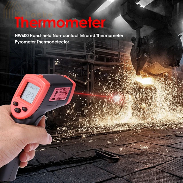 Termometro a infrarossi portatile portatile lettura istantanea digitale  cucina domestica BBQ sensore di temperatura industriale ad alta precisione  - AliExpress