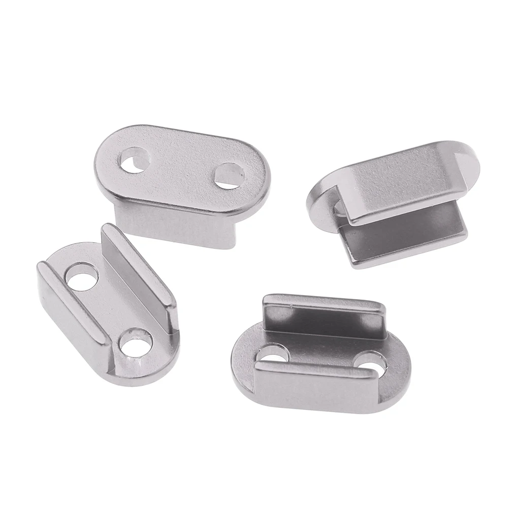 4Pcs Metal Leaf Spring Shackles Suspension Kit for WPL B16 B24 B36 RC Truck