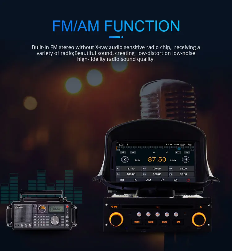 Top LJHANG Android 9.0 1 Din Car DVD Player for PEUGEOT 206 206CC GPS Navigation Multimedia Car Radio Stereo Headunit WIFI USB Audio 8