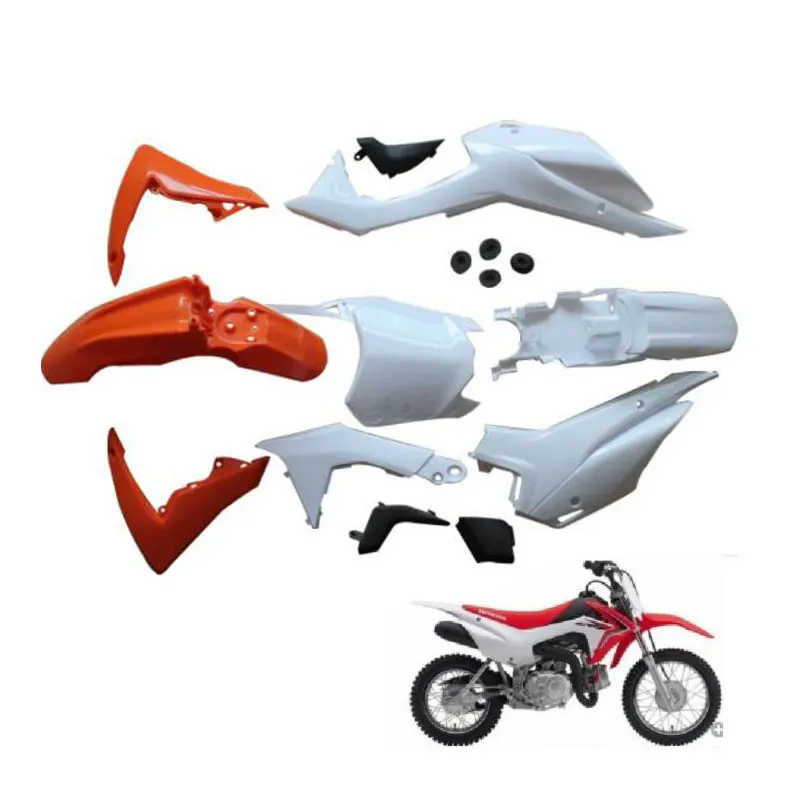 Motorcycle Plastic Body Kit Fairing Mudguard For HONDA CRF110F 2013 2014 2015