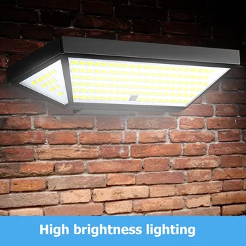 

Motion Sensor Waterproof Solar Light Remote Control Yard Garden Security Lamp Solar Panel Wall Lamp Decorative Light