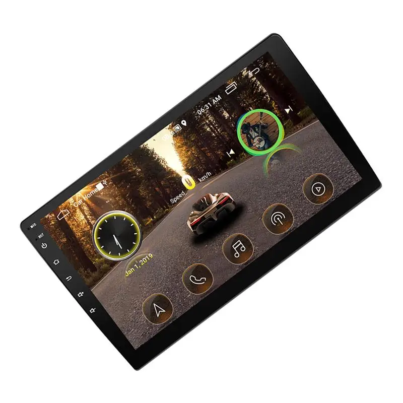 Большой экран HD Автомобильный Mp5 плеер gps Навигация Mp3 радио AIO машина для Android gps навигаторы автомобильные
