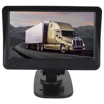 

7-inch truck data recorder hd 1080P double recording truck DVR dual camera night vision motion detection gravity