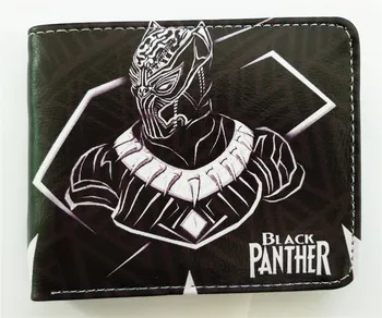 

4 Type Men Women Wallet Black Panther Coin Purse Avengers: Infinity War Unisex Wallets ID/Credit Card Holder