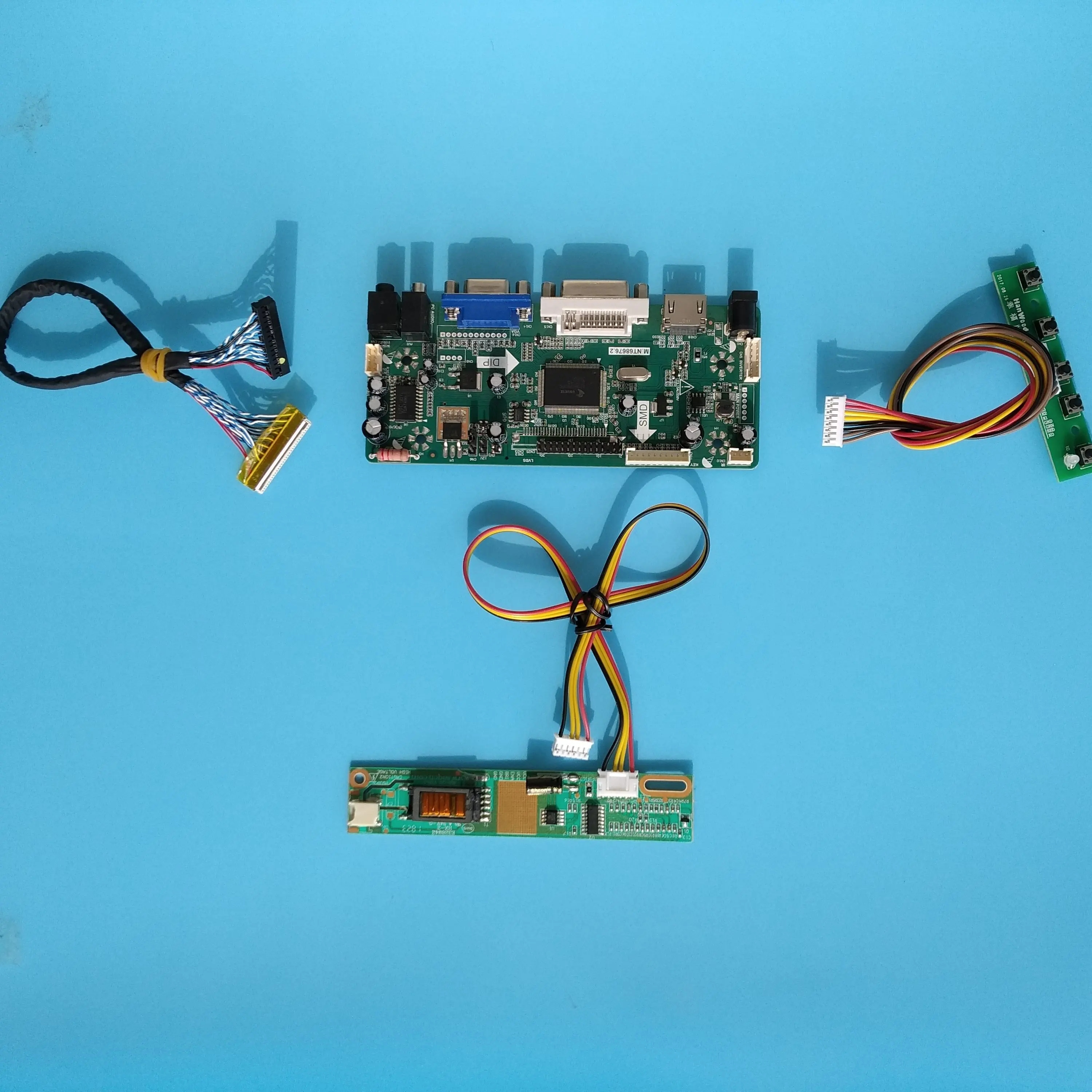 

Плата контроллера для ЖК-дисплея B154EW04 30pin, 1280X800, панель HDMI, монитор 15,4 дюйма, комплект светодисветодиодный DVI, LVDS, экран "сделай сам", VGA