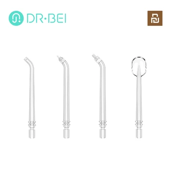 

Xiaomiyoupin Oral Irrigator Cleaning Replacement 4 kinds for F3 GF3 Dental Punch Nozzles 2 pcs Included Tongue Scraper DR.BEI
