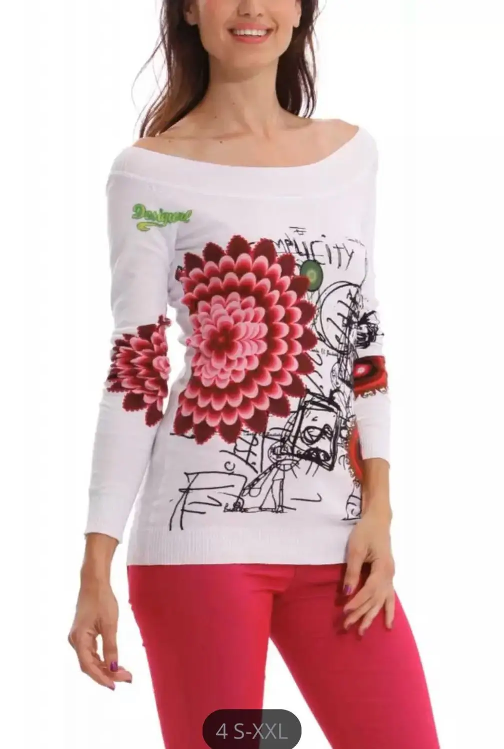 Испанский сексуальный v-образный вырез с серебряными блестками вязаный свитер