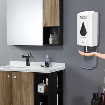 

1200mL Automatic Soap Dispenser With Touch Sensor Hand Sanitizer Soap Dispenser Wall Mounted SSanitizing Gel Liquid For Bathroom