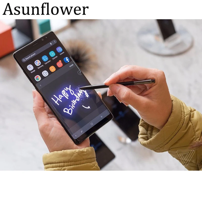 

Asunflower Multifunctional Pens Touch Capacitive Stylus S Pen For Samsung Galaxy Note 8 Replacement Touch Screen Pen For Android