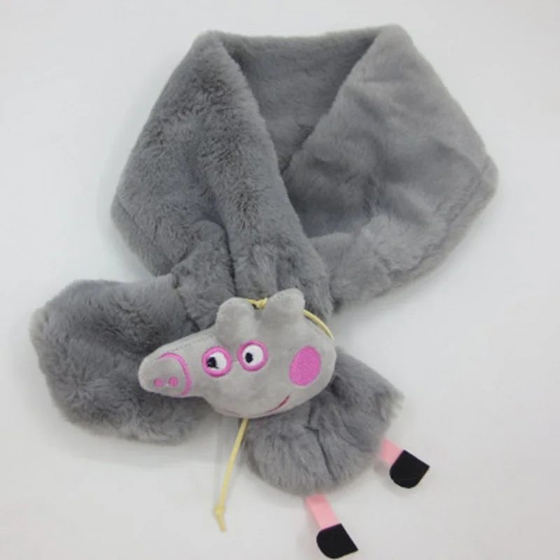 new Peppa Pig Cute cartoon monochrome plush children s bib 3 12 year old students Pig 1 new Peppa Pig Cute cartoon monochrome plush children s bib 3 12 year old students Pig 5