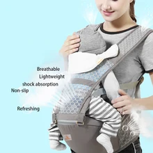 Эргономичный Слинг детский Хипсит Слинг Мягкий дышащий подарок для ребенка слинг для ребенка путешествия 3-36 месяцев