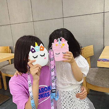 

Cartoon Horse Mini Shoulder Bags for Parent Child Classic Delicate Creative Design Chic Lovely Crossbody Sling Purse