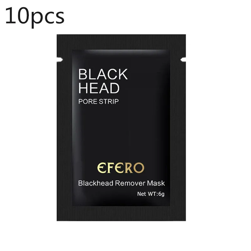 10 Pcs Blackhead Remover Face Mask Nose Pore Repair Deep Cleaning Mask Gel Eye Bags Wrinkle Dark Circles Pads Skin Care TSLM2 - Цвет: 10pcs