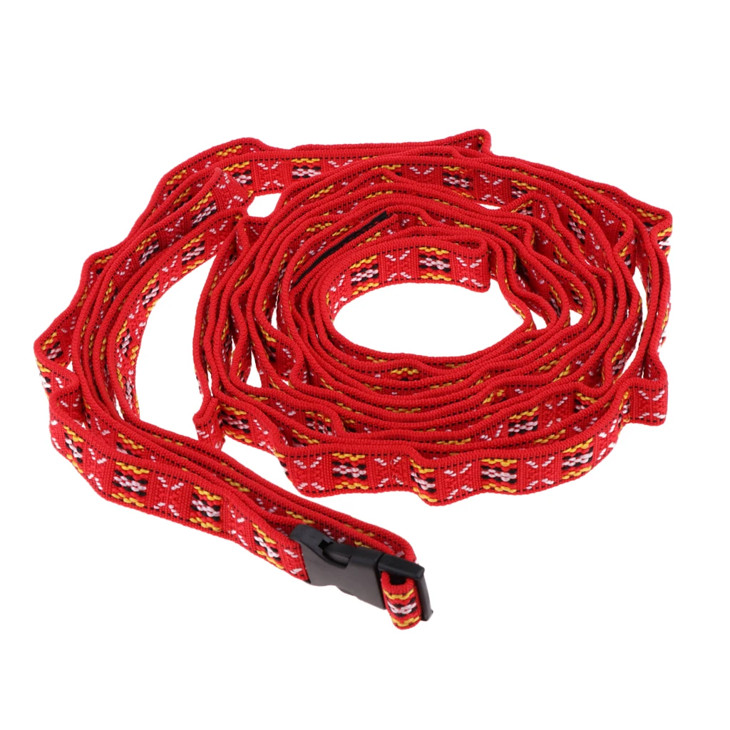 118 inch Outdoor Camping Tent Lamp Lanyard Daisy Chain Webbing Clothesline Cord for backpacking hiking