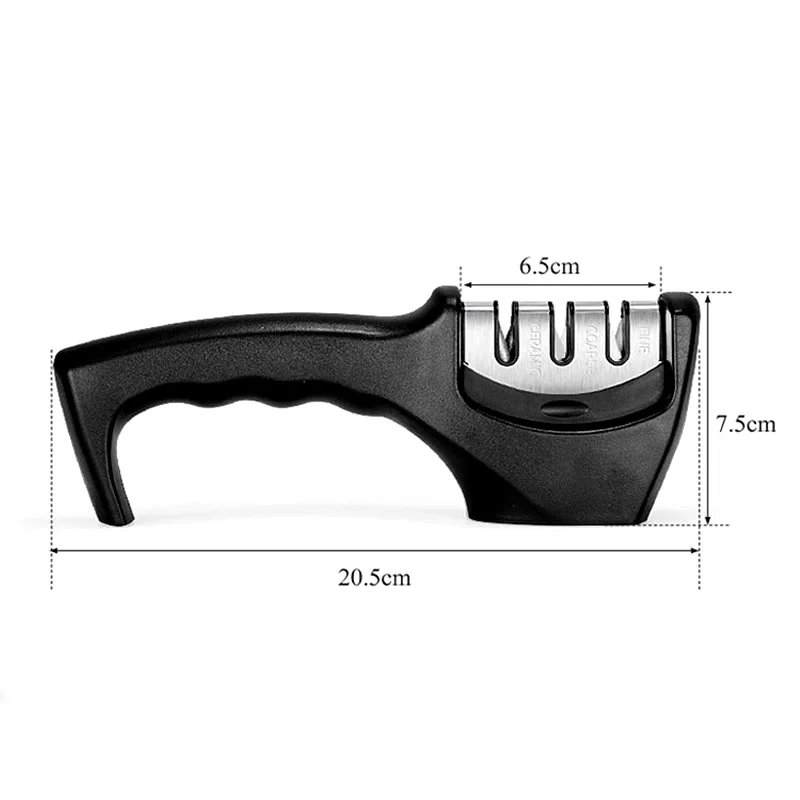 Точилка для карманного ножа каменный держатель точилка для лезвия стальные заготовки ножей кухонные аксессуары точилка-сверлильный станок ABQ8001