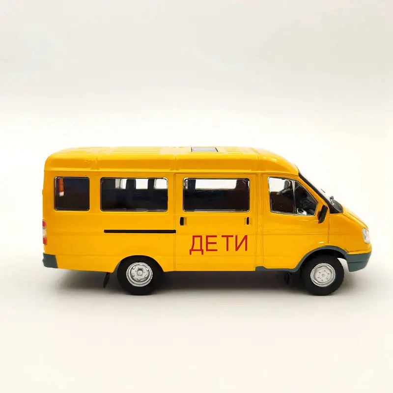 DeAgostini 1:43 ГАЗ-322121 ГАЗель ДЕТИ СССР литые модели автомобилей игрушки