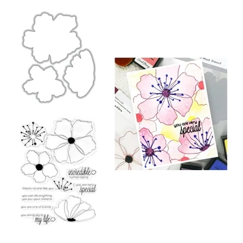 

2020 3D New Metal Cutting Dies and Scrapbooking For Paper Making Incredible Stamp & Die Bundle Embossing Frame Card Craft