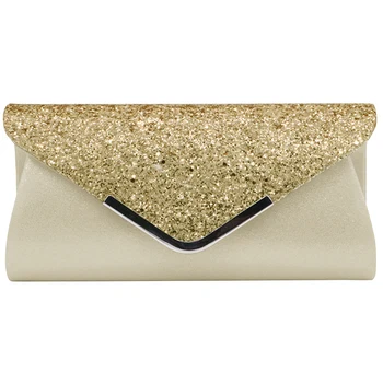 

Clutch Glitter Gift Wedding Solid Prom Handbag Evening Party Single Shoulder Ladies Fashion Crossbody Women Bag Bling Sequins