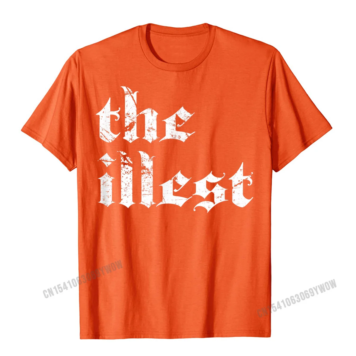 Personalized T-shirts Cheap Crew Neck Casual Pure Cotton Men Tops Tees Party Short Sleeve Tee-Shirts Wholesale Hip Hop Herren Damen THE ILLEST Rap Music Meme Shirt T-Shirt__23 orange