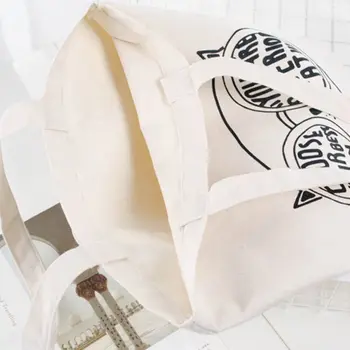 

Handbag Shoulder Canvas Shopping Tote Reusable Eco Messenger Bag Casual Cartoon Bags M5TE