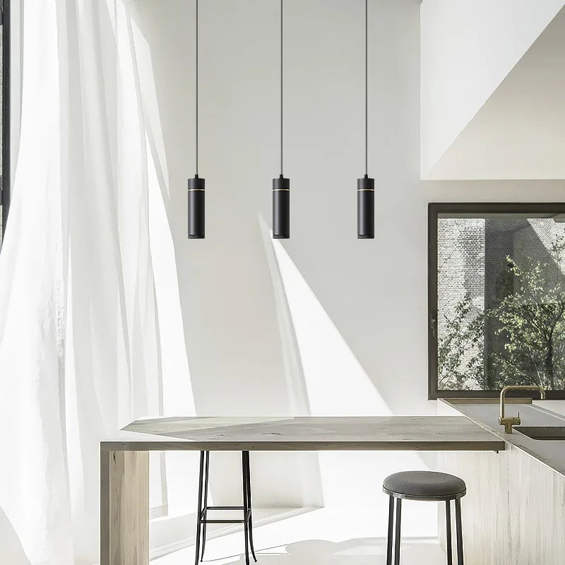 

Nordic Minimalist Modern Bedside Single-head Small Droplight Creative LOFT Industrial-Style Balcony Restaurant Hallway Bar Count