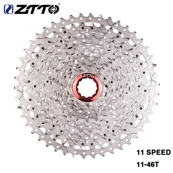 

ZTTO11s 11-46TCassette 11Speed Wide Ratio Freewheel Mountain Bike Part for K7 parts M8000 M9000 XT SLX
