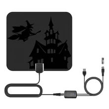 4K Digital HDTV Aerial Indoor Amplifier Antenna  1180 Miles Range With 1080P DVB Freeview TV Antenna TV Signal Receiver Booster