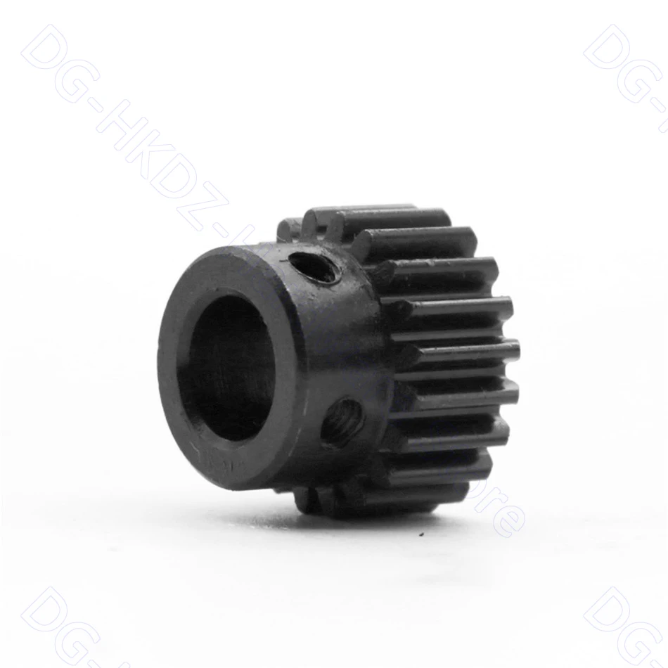 1M Spur Gear 15T-20T Metal Transmission Gear 45# Steel Pinion 1 Mod 15 18 20 Teeth Bore 5 6 8 10 12mm Motor Parts Accessories