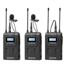 BOYA BY-WM8 Pro K1/K2 mikrofon kondenser kablosuz mikrofon mikrofon sistemi ses Video kaydedici alıcı Canon Nikon Sony kamera