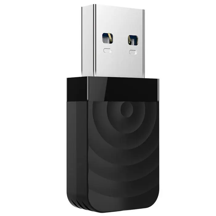 Двухчастотный 1300 м гигабитный USB мини портативный неограниченный приемник CF-812AC USB WiFi адаптер DU55