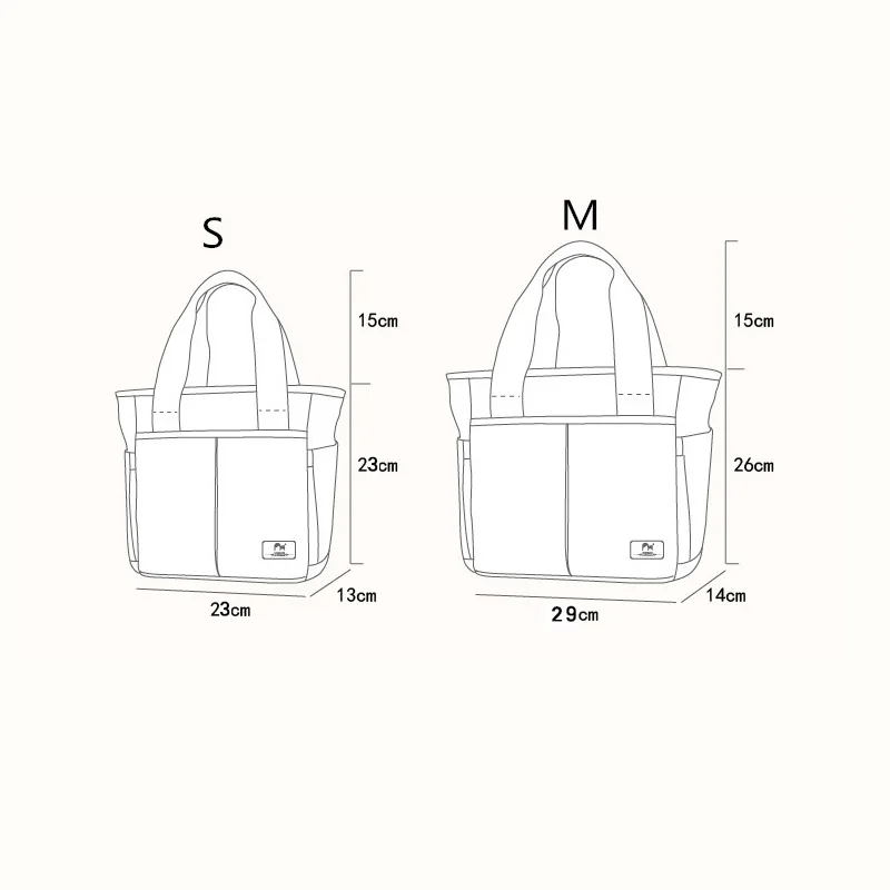 Borsa per pannolini multi-tasca per pannolini per bambini borsa per allattamento per passeggino borsa a tracolla per maternità con cerniera per mamma mummia