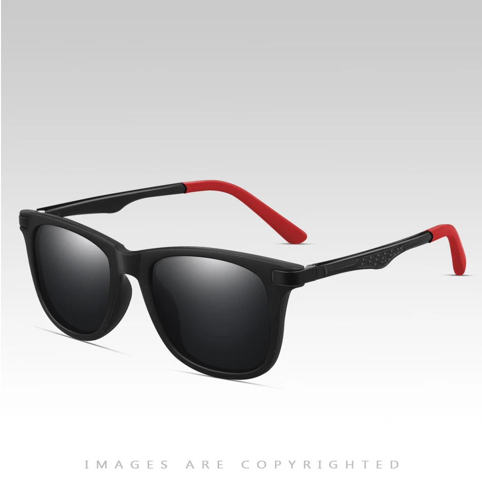 Tamwy Polarized Sunglasses for Men Women Aluminum Magnesium Driving Finshing Golf Sun Glasses Classic Square Frame New P21