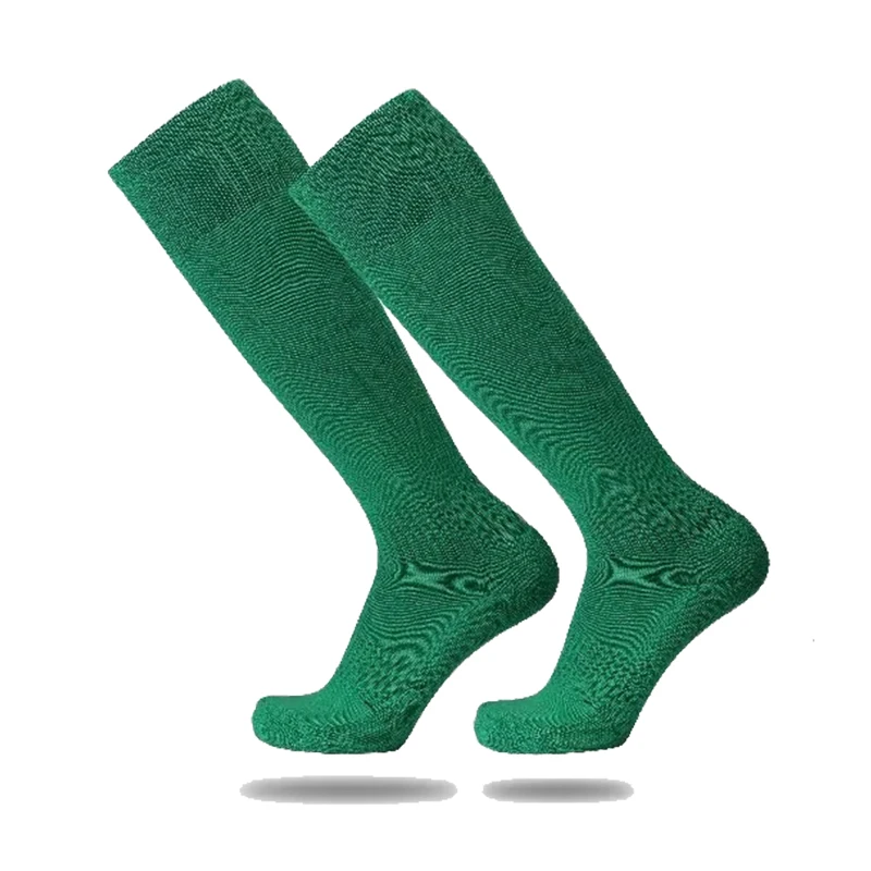 Men Sport Football Soccer Long Socks Over Knee High Sock Baseball Hockey Sports Socks Towel bottom Outdoor Running Stocking