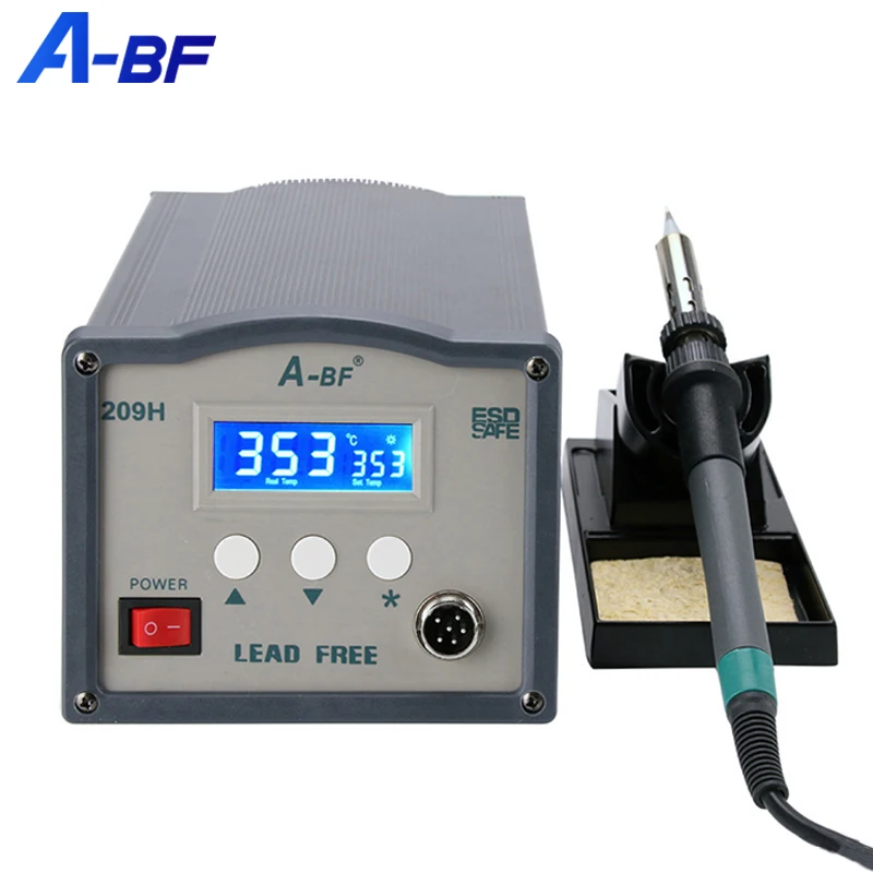 A-BF High Frequency Soldering Station Quick 250W Digital Rework 220V BGA ESD Lead Free Welding Tool Kit 203H 205H 209H | Инструменты
