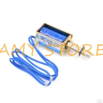 

HCNE1-0530 12V 24V Pull Hold/Release10mm Stroke 5N Force Frame Electromagnet Solenoid Actuator 30x13x15mm