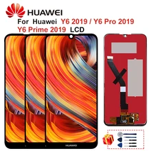Оригинальный дигитайзер сенсорного экрана для Huawei Y6 2019 ЖК