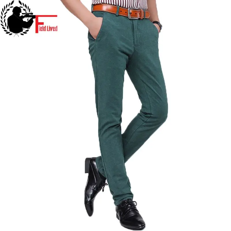 black formal joggers